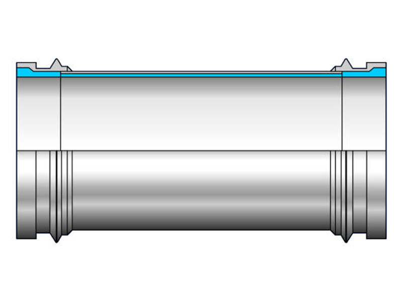 Esser 900 Boom Pipe - Boom Pipe | Esser 900 | ID: DN125/4.8" | OAL: 2700mm | WT: 2.8mm + 1.8mm | SK (Metric)