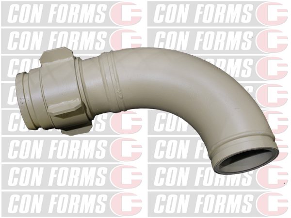 Esser 900 Elbow/Bend - Esser 900 Elbow | ID: DN120/4.7" | BA: 90 | SK (Metric) | Tan: 222 mm | 275 x 475 | w/ fins