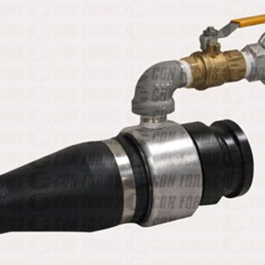 Nozzle - Shotcrete Nozzle | ID: 2" | HD | High Velocity | 3/4" NPT port w/ hardware