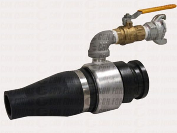 Nozzle - Shotcrete Nozzle | ID: 2" | HD | High Velocity | 3/4" NPT port w/ hardware