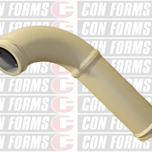 Elbow/Bend - Elbow/Bend | ID: DN150/5.75" | WT: .432 | BA: 90 | Euro M/F | Tan: 7.7" | 246 x 430