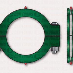 Swivel Two-Bolt Coupling/Clamp - Coupling/Clamp | Swivel | Two-Bolt | ID: 5" | HD
