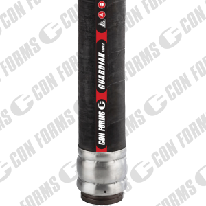 Guardian Fabric Discharge Hose - Flex Bond Fabric Discharge Hose | ID: DN100/4" | OAL: 4' | Hevi-Duty™ (2 Ends)