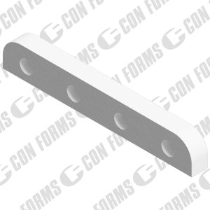 Manual Shutoff Valve Part - Spacer Bar | 5" Hose Shutoff Valve | Single Seal