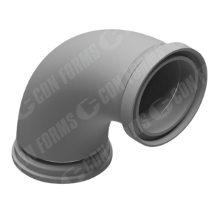 Elbow/Bend - Elbow/Bend | ID: DN150/6" | WT: 0.432 | BA: 90 | Hevi-Duty™ / SHP Female | 268 x 275mm | HT