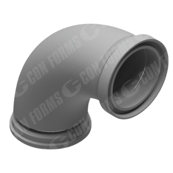 Elbow/Bend - Elbow/Bend | ID: DN150/6" | WT: 0.432 | BA: 90 | Hevi-Duty™ / SHP Female | 268 x 275mm | HT