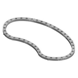 Rock Valve Kidney Seal - Rock Valve | Kidney Seal Kit | DN180