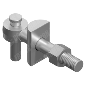 Coupling Part - Coupling Hardware Repair Kit | One-Bolt | ID: 5" | HD | Bolt, Nut