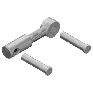 Coupling Part - Coupling Hardware Repair Kit | Snap | ID: 4" | HD | Bolt, Nut, Pins