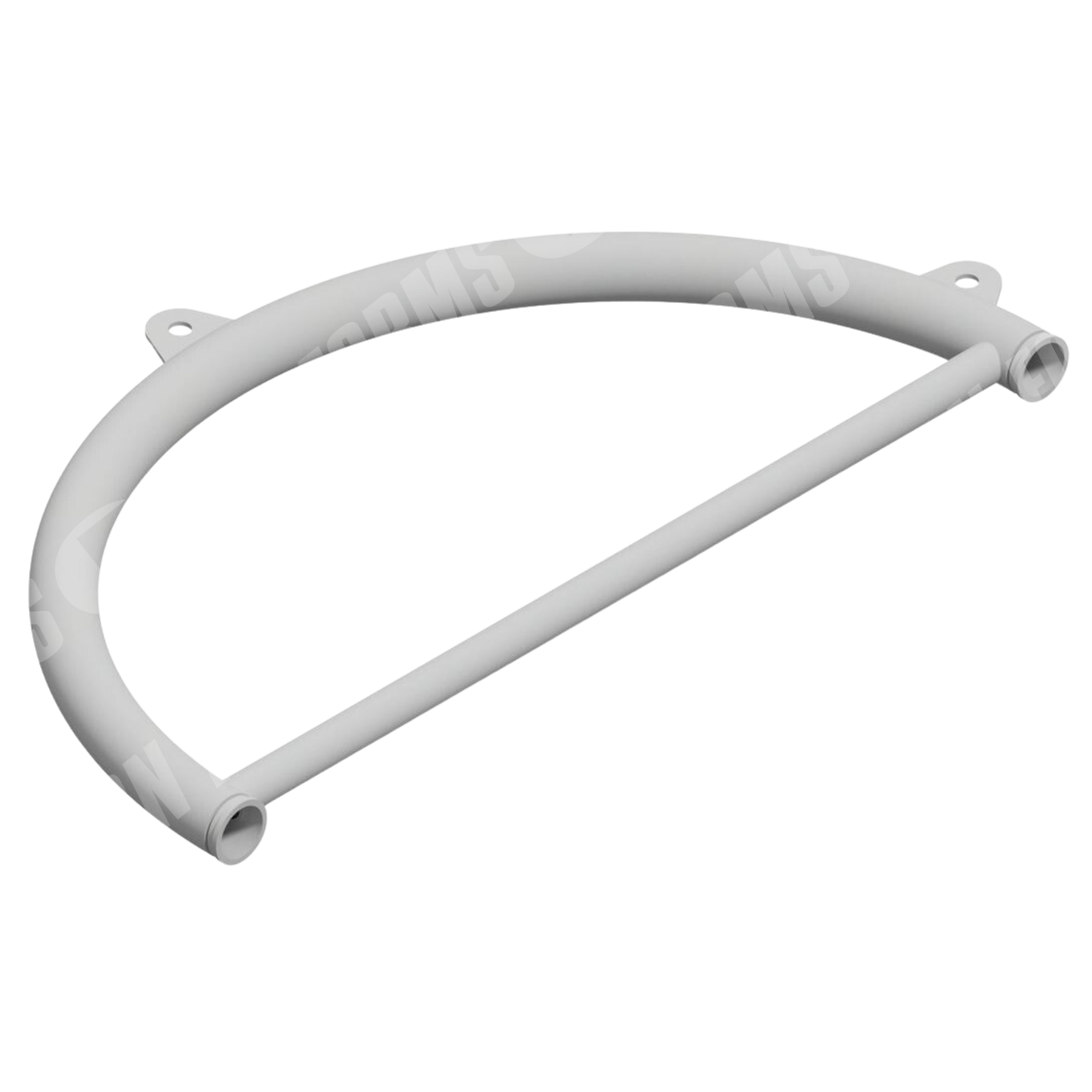U Assembly/Bend - U Assembly/Bend | ID: DN125/4.8" | WT: 0.5 | BA: 180 | CLR = 48", lift eyes, pipe brace