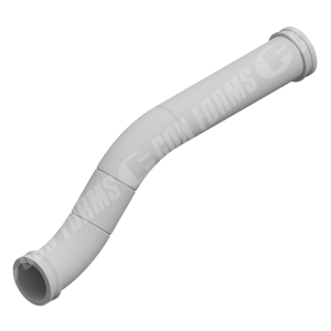 Offset/S Elbow/Bend - Offset/S Elbow/Bend | ID: DN100/4" | WT: 0.25 | BA: 45 x 2 | Tan 17.8 | 36.1"L x 9"O