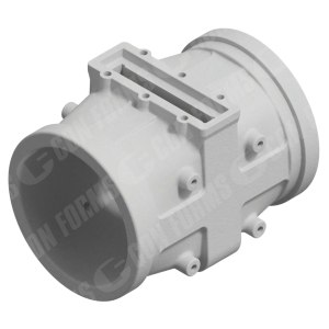 Pneumatic Shutoff Valve Part - Shut-off Valve Body | Machined | HT