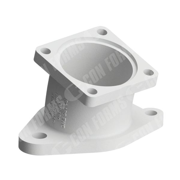 Guardian Adapter - Adapter | ID: DN180/7" | 3-bolt flange to 4-bolt flange | WT: 0.6 | BA: 14