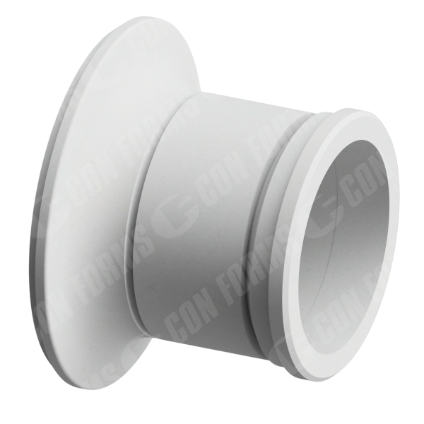 Reducing Adapter - Reducing Adapter | ID: DN150/5.75" | 8" ZX Male to 6" HD | OAL: 7.1" / 180mm
