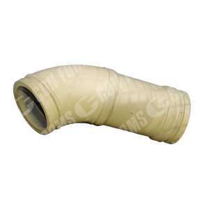 Guardian Cast Manganese Boom Elbow - Cast Manganese Boom Elbow | ID: DN125/4.8" | BA: 45.00° | Metric | Tan: 7.90" | HT