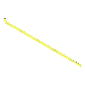 Elbow/Bend - Elbow/Bend | ID: DN127/5" | WT: 9GA (0.156") | BA: 90 | CLR: 9.5 | HD | Tan: 266.5" | 279 x 7010 | w/ rib & handle