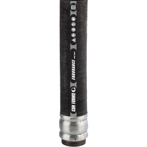 Endurance Wire Cable Discharge Hose - Trelleborg Wire Cable Discharge Hose | ID: DN100/4" | OAL: 48' | Hevi-Duty™ (2 Ends)