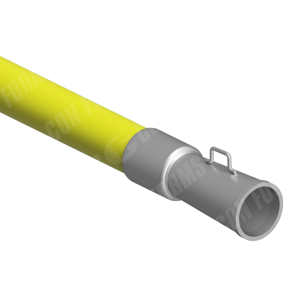 Lay Flat Tip Hose - Lay Flat Tip Hose | ID: DN100/4" | OAL: 10' | Metric Reducer Neck (1 End)