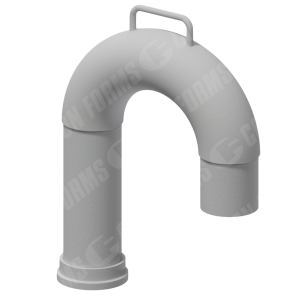 Wall Hook - Wall Hook | ID:2" | Hevi-Duty™ | CL Offset: 7.5" | w/ handles