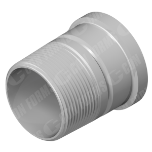 Adapter - Adapter | ID: 2" | Grooved to NPT Female | OAL: 2.5" / 64mm