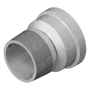 Adapter - Adapter | ID: 2" | Hevi-Duty™ to Male Thread | OAL: 3" / 76mm