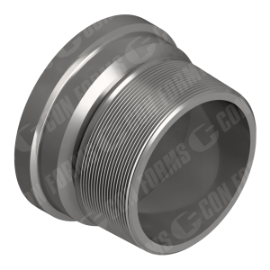 Adapter - Adapter | ID: DN100/4" | Hevi-Duty™ to Male Thread | OAL: 3" / 76mm