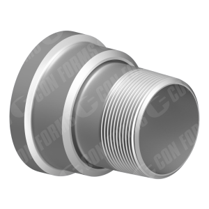Reducing Adapter - Reducing Adapter | ID: 2.5" - 2" | Hevi-Duty™ to Male Thread | OAL: 3.31" / 84mm