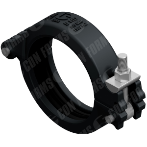 One-Bolt Coupling/Clamp - Coupling/Clamp | One-Bolt | ID: 5" | HD | w/ gasket