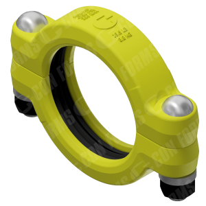 Two-Bolt Coupling/Clamp - Coupling/Clamp | Two-Bolt | ID: 8" | HD | w/ gasket