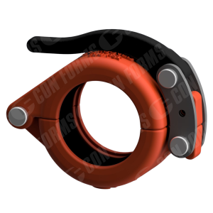 Solid Link Non-Adjustable Snap Coupling/Clamp - Coupling/Clamp | Solid Link Non-Adjustable Snap | ID: 1.5" | Grooved | w/ gasket
