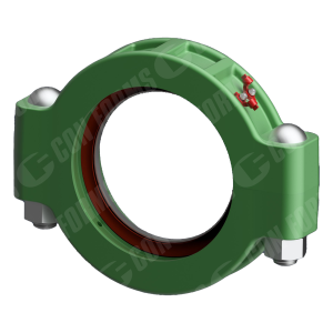Swivel Two-Bolt Coupling/Clamp - Coupling/Clamp | Swivel | Two-Bolt | ID: 5" | HD | w/ gasket
