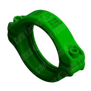 Two-Bolt Coupling/Clamp - Coupling/Clamp | Two-Bolt | ID: 5" | Metric (148mm) | w/o gasket