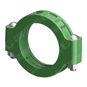 Swivel Two-Bolt Coupling/Clamp - Coupling/Clamp | Swivel | Two-Bolt | ID: 5" | Swivel (.500")