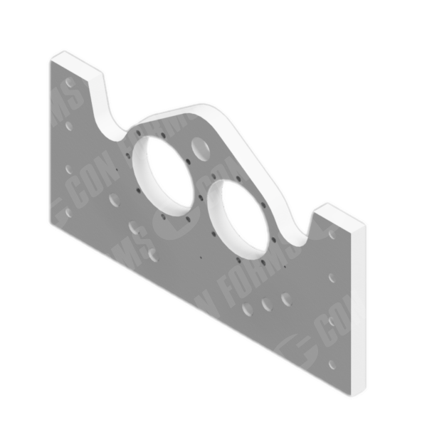 Diversion Valve Part - Front Plate | 5" Hyd Diversion Valve