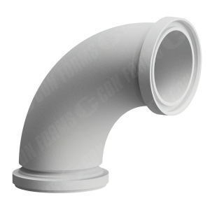 Elbow/Bend - Elbow/Bend | ID: DN150/6" | WT: 0.432 | BA: 90 | SHP M/F | 267 x 274mm | HT