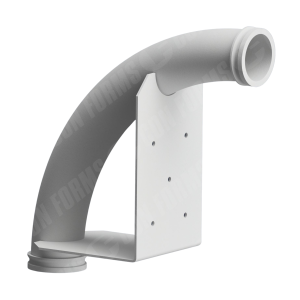 Placing Elbow/Bend With Inside Bracket - Placing Elbow/Bend | With Inside Bracket | ID: DN127/5" | WT: 0.25 | BA: 90 | CLR: 24  | End: Hevi-Duty™