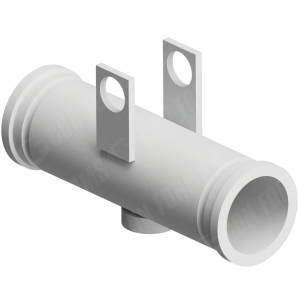 Misc Pipe - Misc Pipe | Pressure Relief Weldment | ID: DN10025/4" | OAL: 15..67" / 398mm | WT: 0.375 | End: HD | w/ mounts