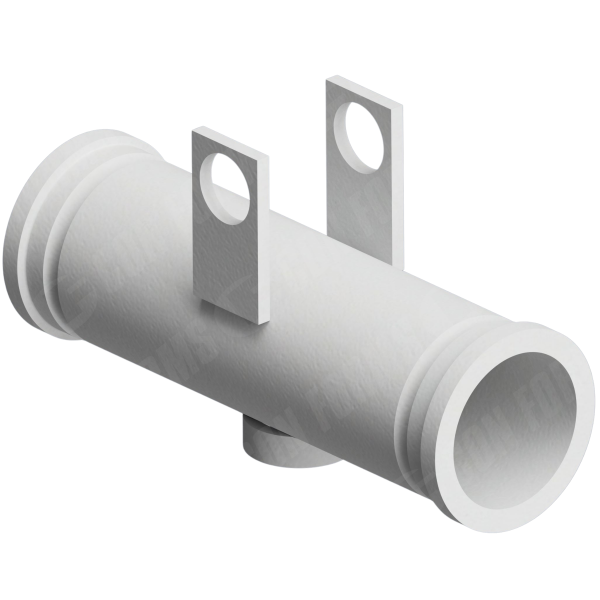Misc Pipe - Misc Pipe | Pressure Relief Weldment | ID: DN10025/4" | OAL: 15..67" / 398mm | WT: 0.375 | End: HD | w/ mounts