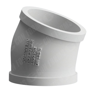 Advantage Twin-Wall Boom Elbow - Twin-Wall Boom Elbow | ID: DN125/4.8" | BA: 45.00° | Metric | 9.7" HGT