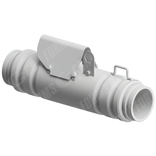 Inline Pneumatic Shutoff Valve - Inline Air Shutoff Valve | ID: DN127/5" | Metric