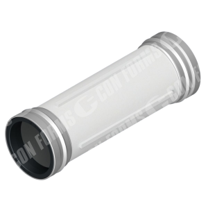 Ultra Plus Deck Pipe - Deck Pipe | ID: DN125/4.8" | OAL: 1.5' / 450mm | WT: 6.6mm/.261" | Metric CCI | HT | w/ ribs