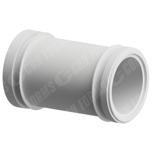 Guardian Pipe Section - Backend Pipe | ID: DN150/5.75" | OAL: 13.38" / 340mm | WT: 0.432 | End: Schwing M/F | HT