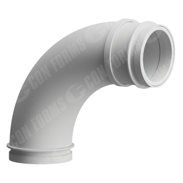 Advantage Twin-Wall Boom Elbow - Twin-Wall Boom Elbow | ID: DN125/4.8" | BA: 90.00° | Metric | Tan: 4.1" | 275 x 345