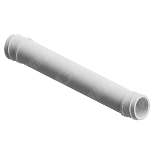 Advantage TwinWall Offset/S Elbow/Bend - Offset/S Elbow/Bend | ID: DN125/4.8" | BA:14 x 2 | Metric | 39.4" L x 8.6" O