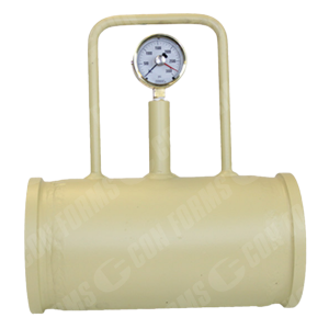 Pressure Gauge Pipe - Pressure Gauge Pipe | ID: DN127/5" | HD | OAL: 12" | HT
