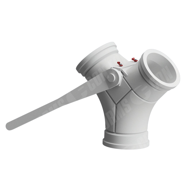 Manual Wye Diversion Valve - Manual Wye Diversion Valve | ID: 3" | HD