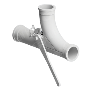 Manual Diversion Discharge Valve - Diversion Dischargen Valve | ID: DN100/4" | HD | OAL: 2'