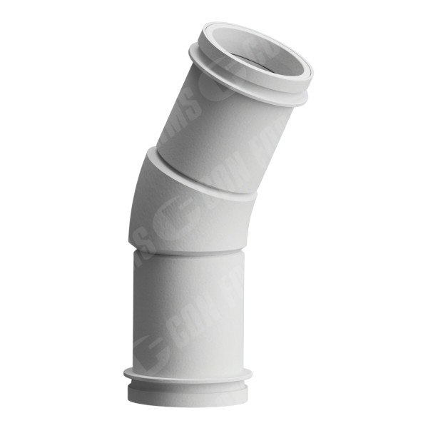 Guardian Elbow/Bend - Elbow/Bend | ID: DN125/4.8" | BA: 25.00° | Metric CCI | Tan: 7.35" / 6.6" | HT