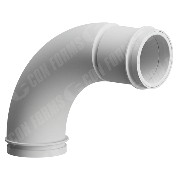 Advantage Twin-Wall Boom Elbow - Twin-Wall Boom Elbow | ID: DN125/4.8" | BA: 90.00° | Metric | Tan: 5.25" | 275 x 375