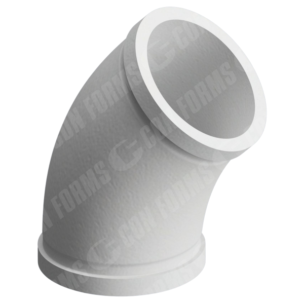 Guardian Cast Manganese Boom Elbow - Cast Manganese Boom Elbow | ID: DN125/4.8"" | BA: 45.00° | Metric | 9.7" HT
